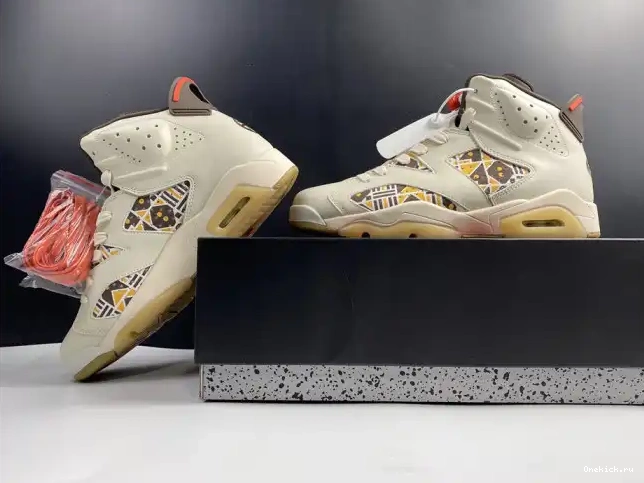 One Kick Quai54 CZ4152-100 (2020) Jordan Sail Brown Retro AIR 6 0523